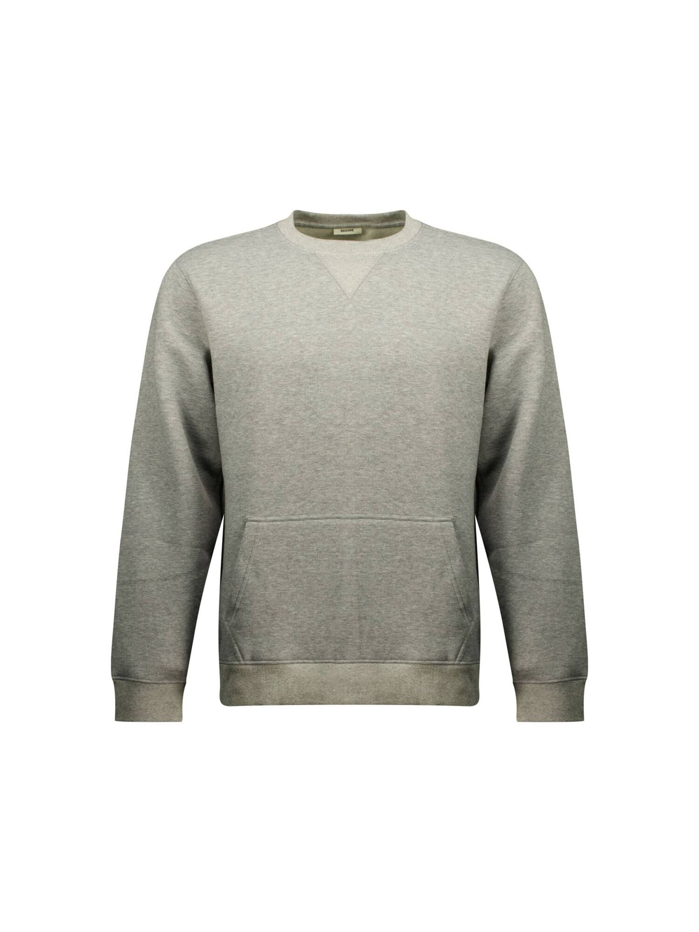 Deeluxe Sweatshirt 'BENOR' in Grey: front