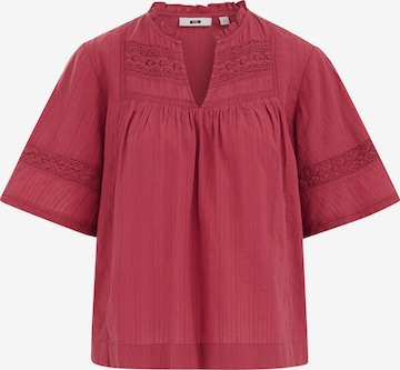 WE FashionBluza - crvena boja: prednji dio