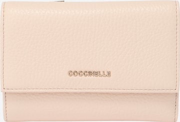 Coccinelle Wallet in Pink: front