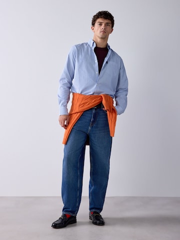 Next - Regular Fit Camisa em azul