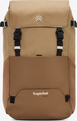 Tropicfeel Rugzak 'Shell' in Bruin: voorkant