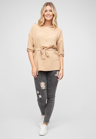 Cloud5ive Bluse in Beige