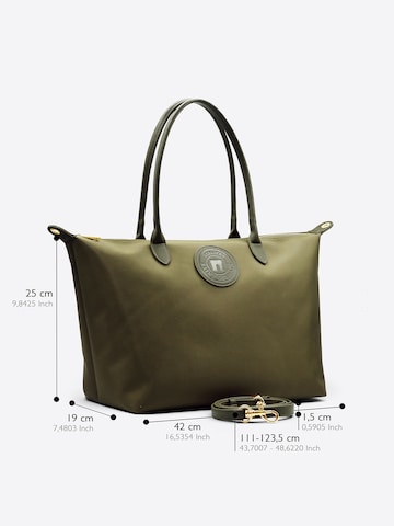 Ateliers Saint Germain Schultertasche 'Etretat' in Grün