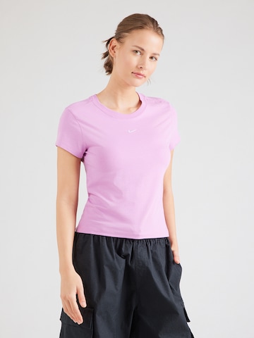 Nike Sportswear T-Shirt 'Chill' in Pink: Vorderseite