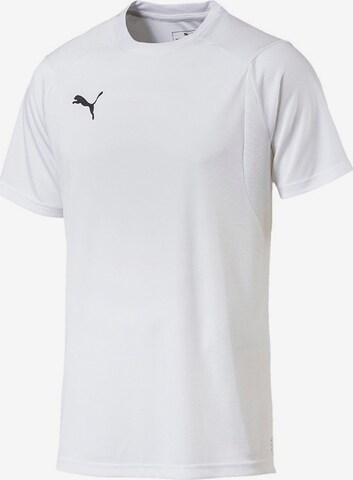 PUMA Performance Shirt 'Liga Training' in White: front