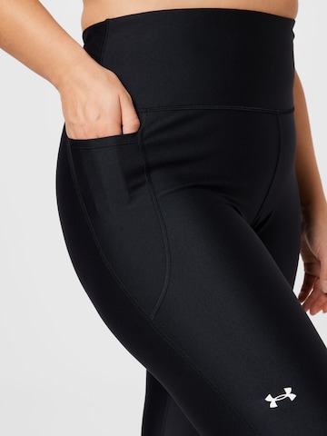 UNDER ARMOUR Skinny Sporthose in Schwarz