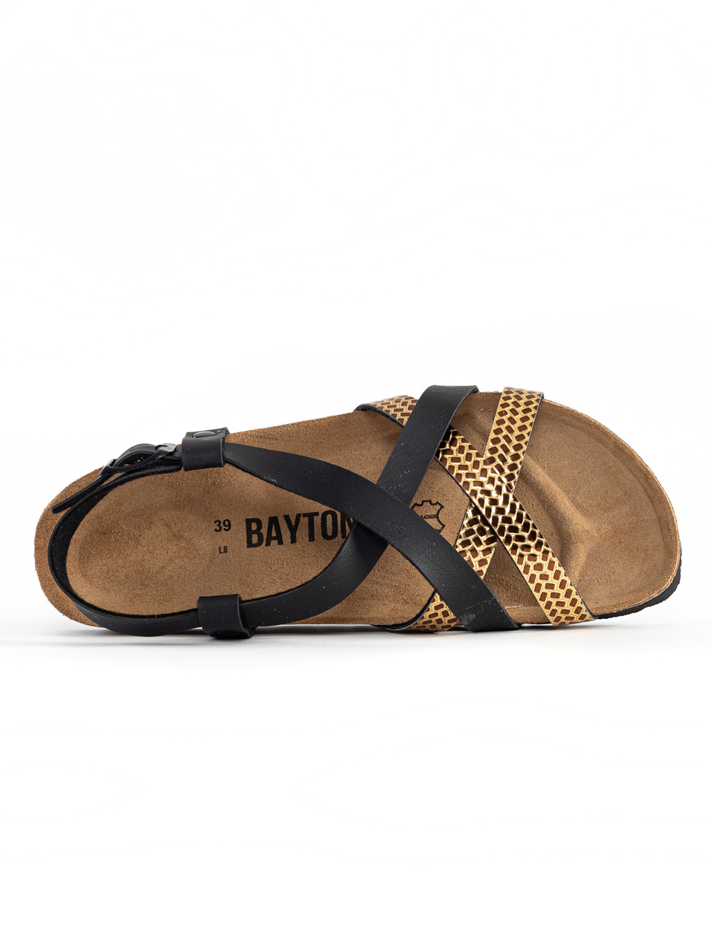 Bayton Riemensandale 'Kari' in Schwarz