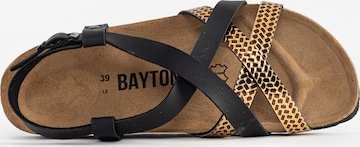 Bayton Sandalen met riem 'Kari' in Zwart