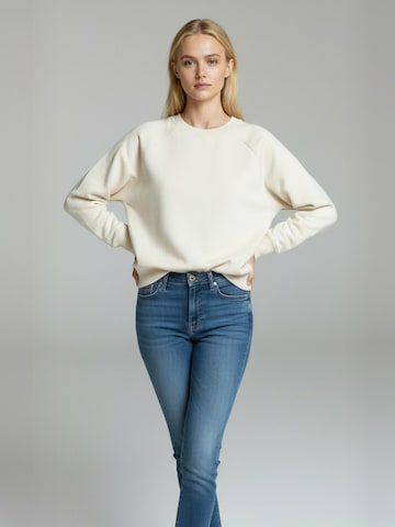 Peter Jo Sweatshirt 'Women’s Organic Sweatshirt – Willow' in Beige