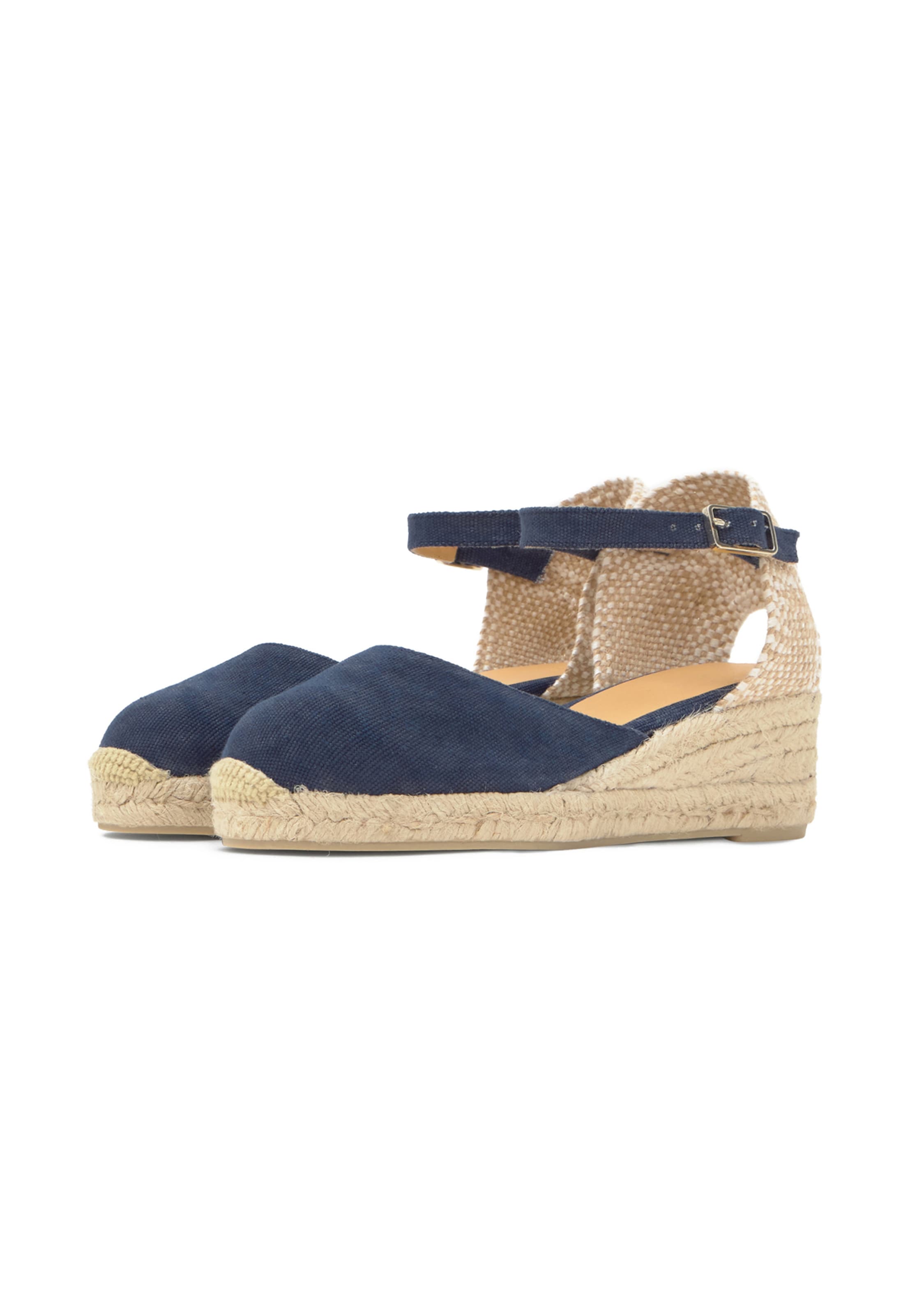 Espadrillas ' CAROL ' di Castañer in blu: frontale