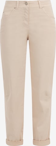 Recover Pants Tapered Hose 'Cara' in Beige: predná strana