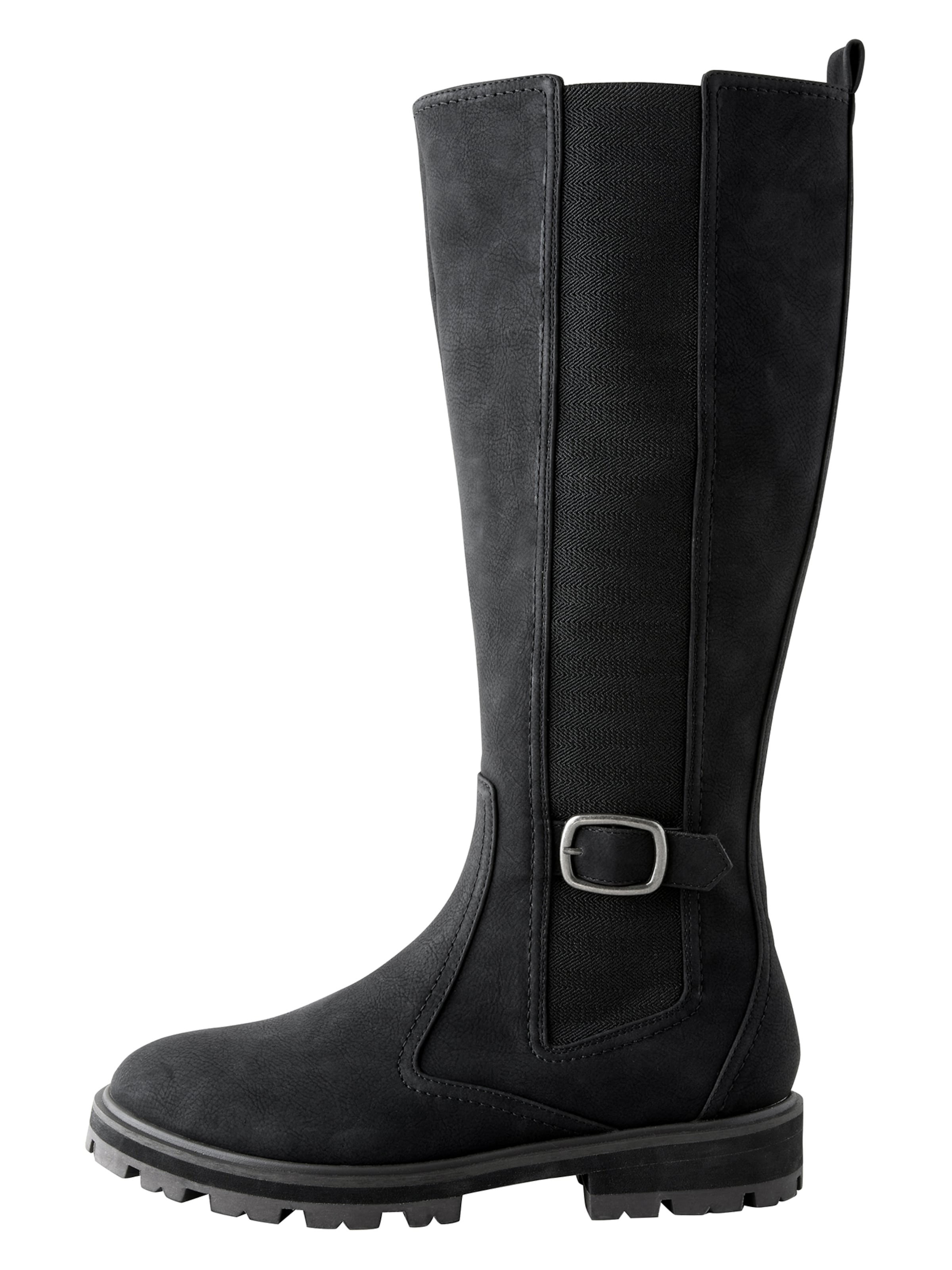 Next Сапоги в Черный: спереди