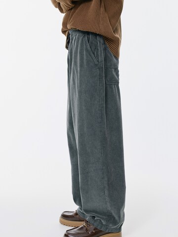 Pull&Bear Wide leg Pants in Grey