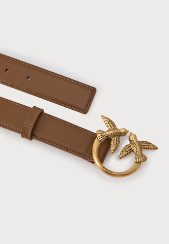 PINKO Belt 'LOVE BERRY' in Brown