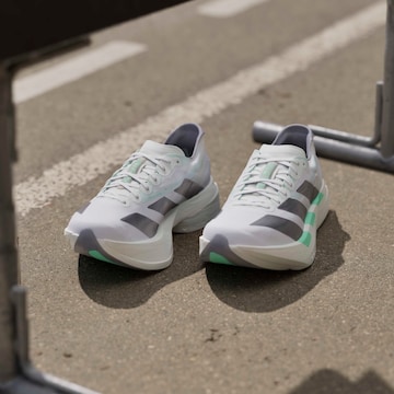 ADIDAS PERFORMANCE Маратонки за бягане 'ADIZERO ADIOS PRO 4' в бяло