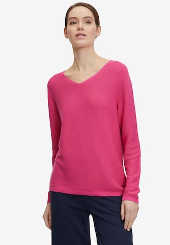 Cartoon - Pullover em rosa: frente