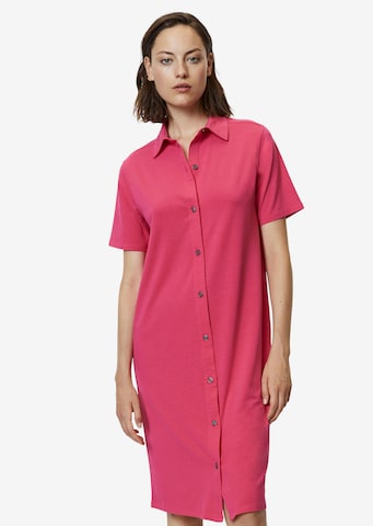 Marc O'Polo Shirt Dress in Pink: front