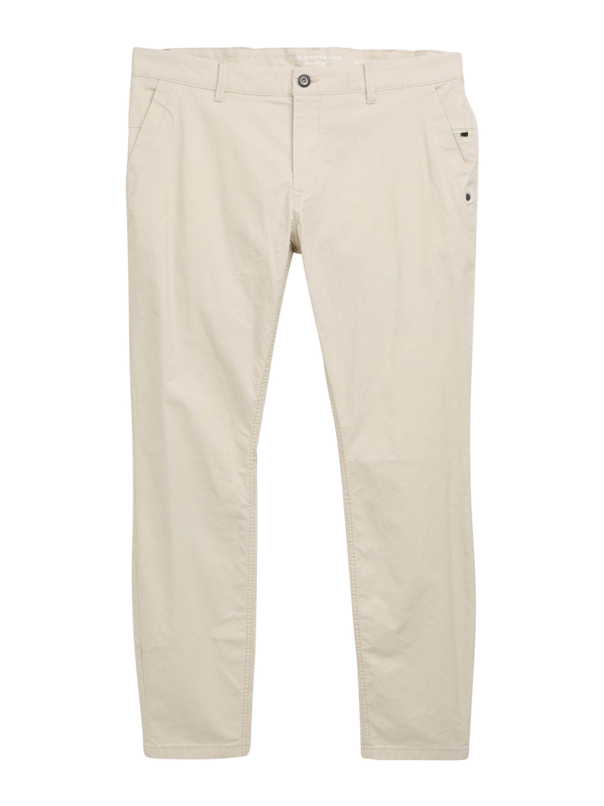 TOM TAILOR Men + Regular Hose in Beige: Vorderseite
