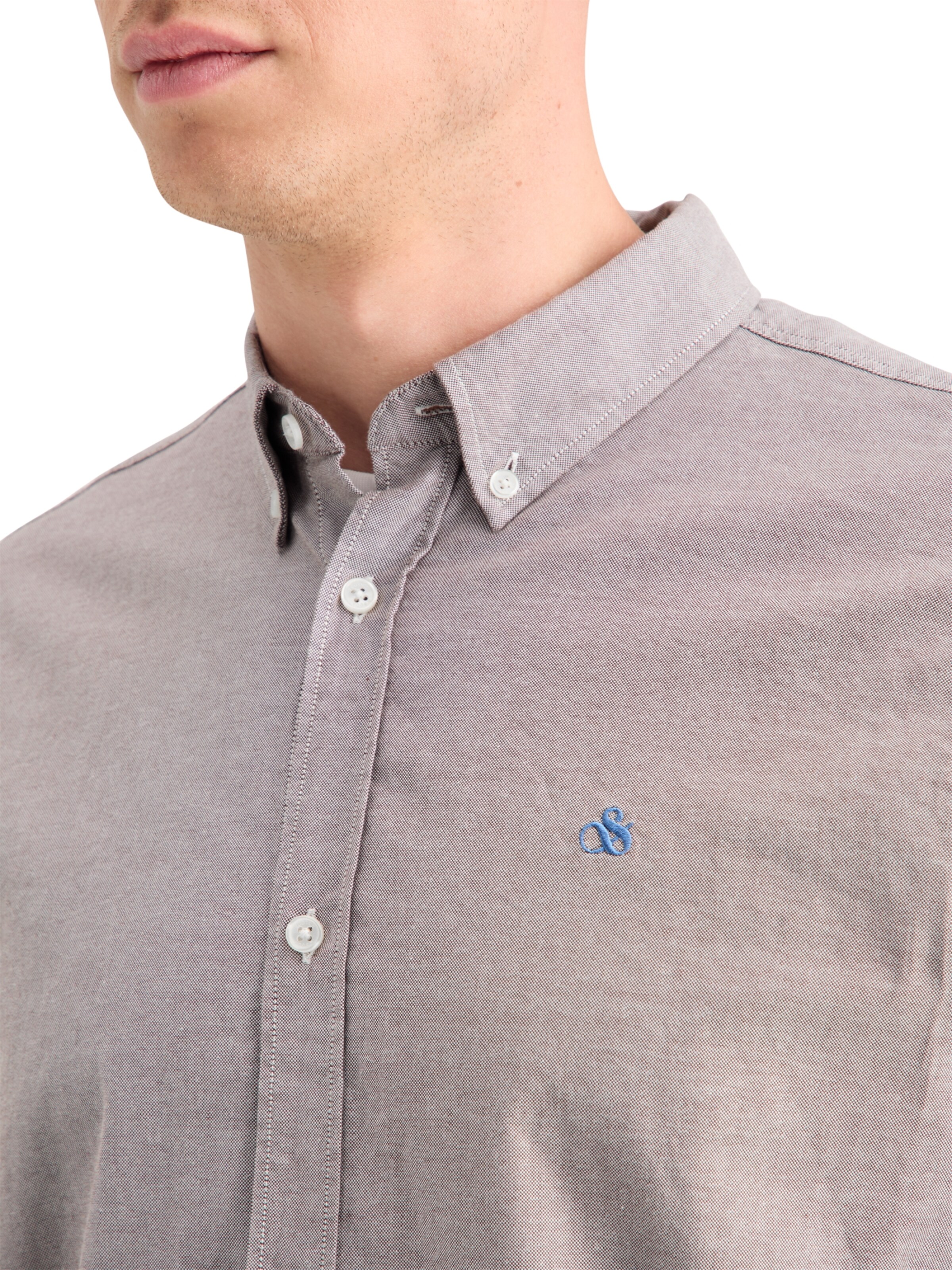 Coupe regular Chemise 'Essential' SCOTCH & SODA en marron