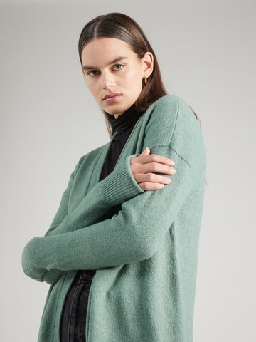 QS Knit Cardigan in Green