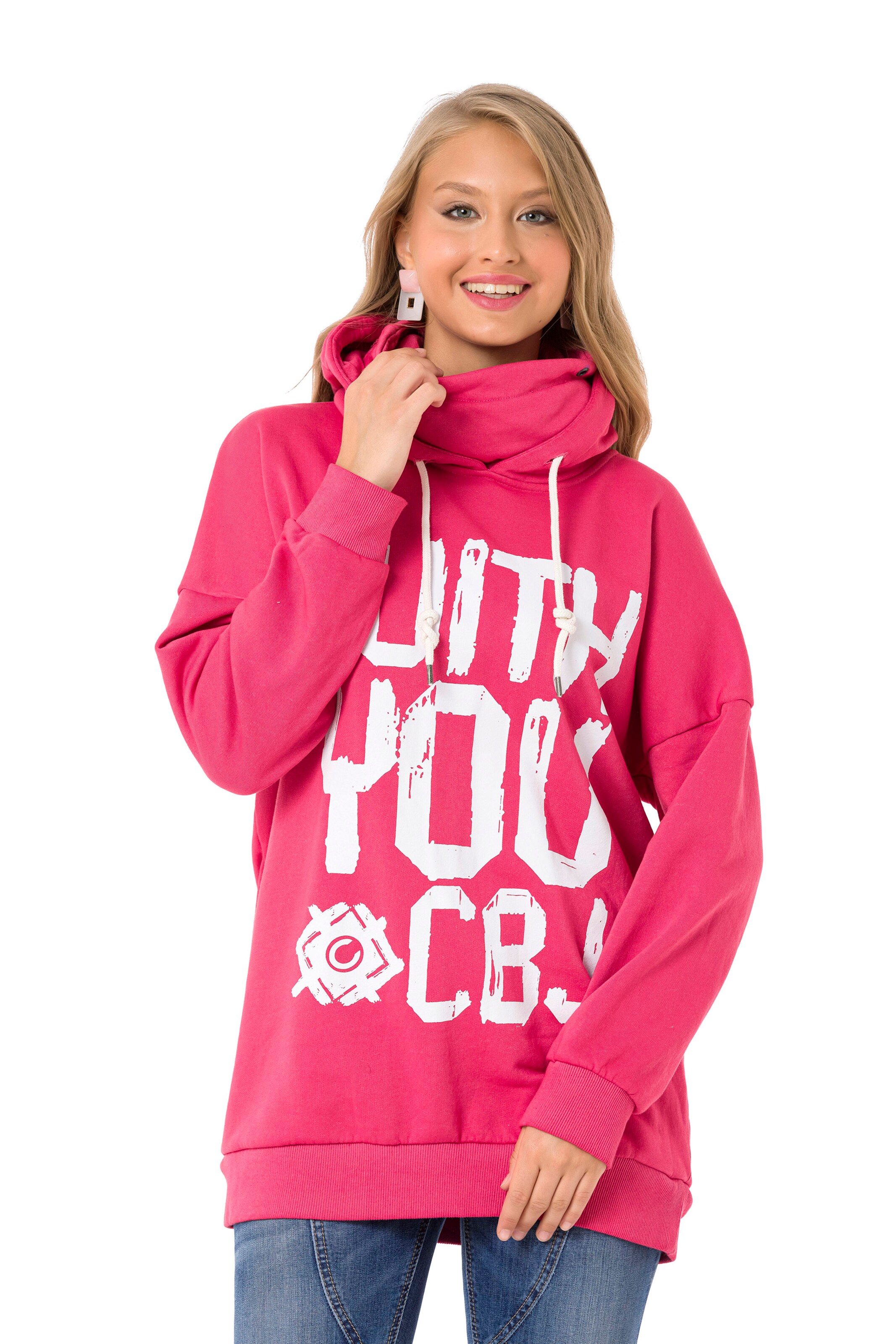 CIPO & BAXX Sweatshirt in Pink