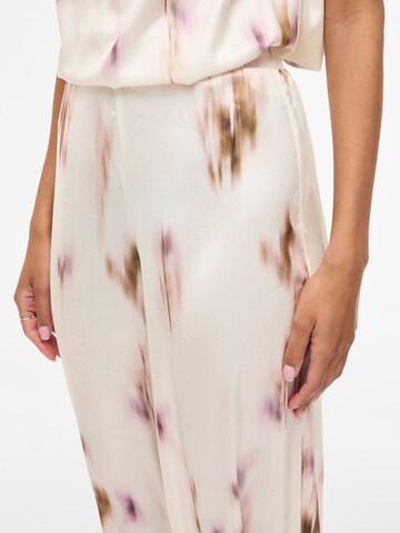 VILA Regular Broek 'Allium' in Wit