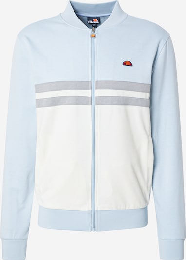 Džemperis 'RISANI' iš ELLESSE, spalva – šviesiai mėlyna / margai pilka / balta, Prekių apžvalga