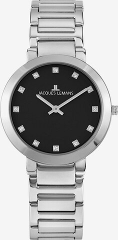 Jacques Lemans Analog Watch in Silver: front