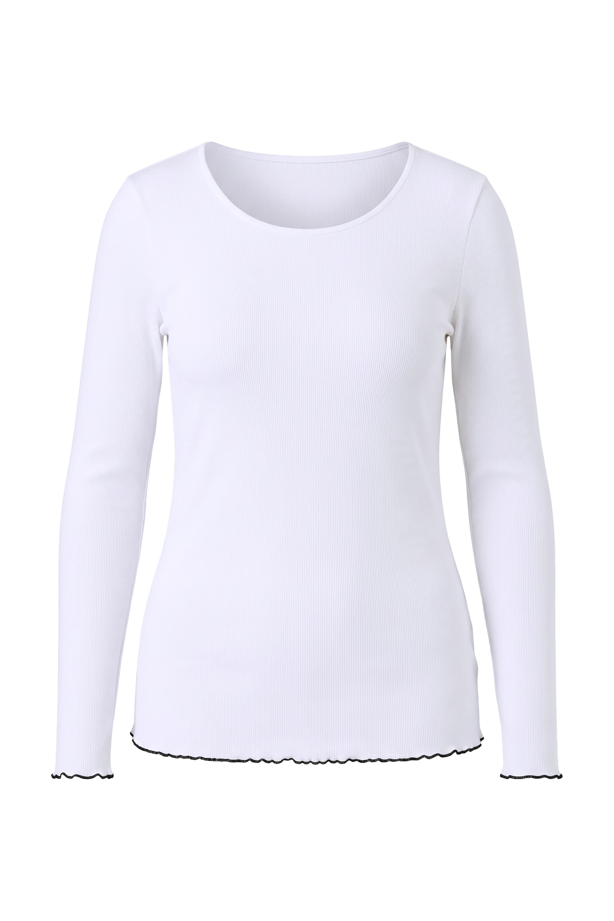 MIAMODA Shirt in White: front