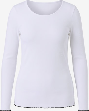 MIAMODA Shirt in White: front