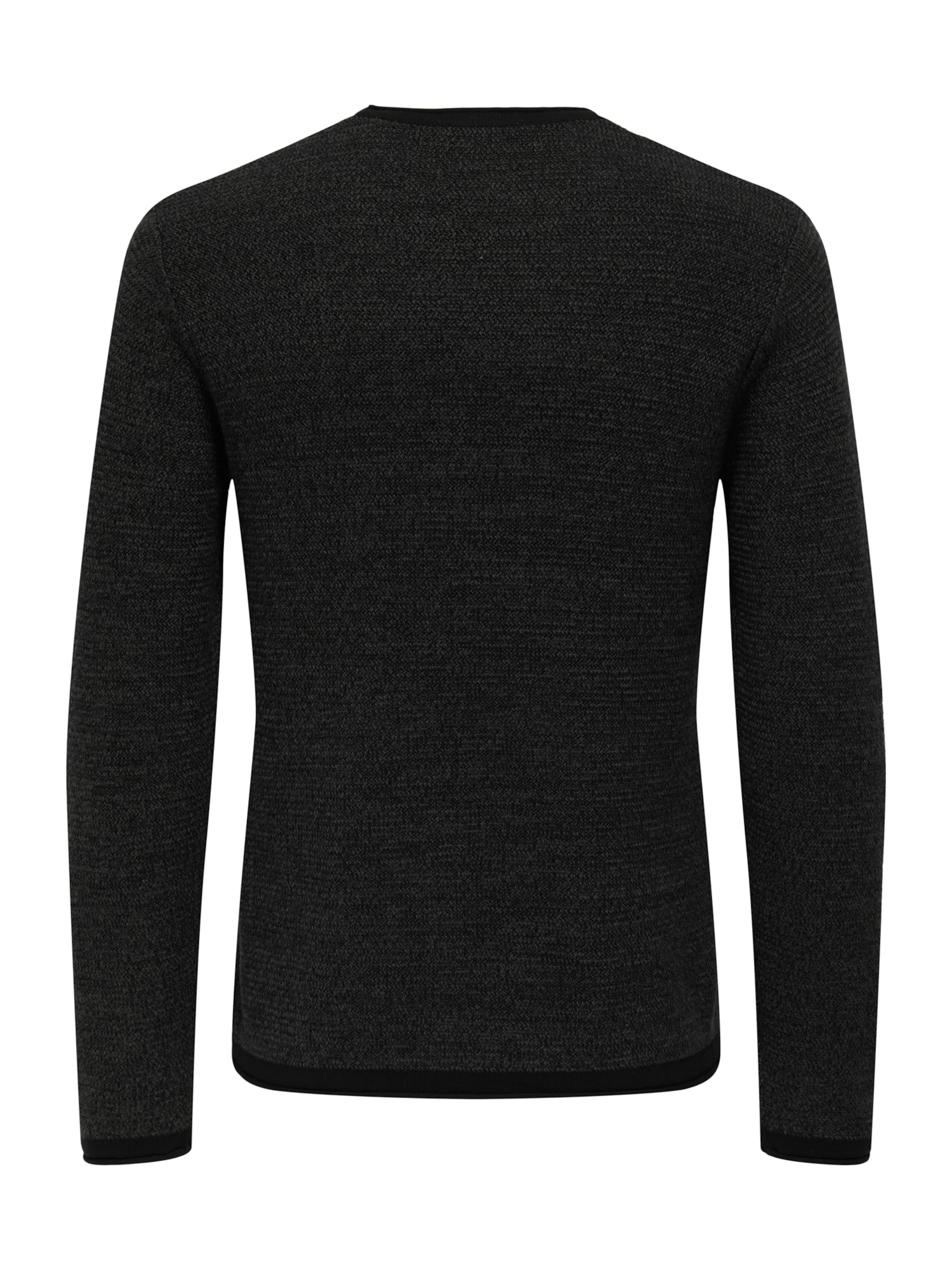 Only & Sons Sweater 'ONSERIC' in Black