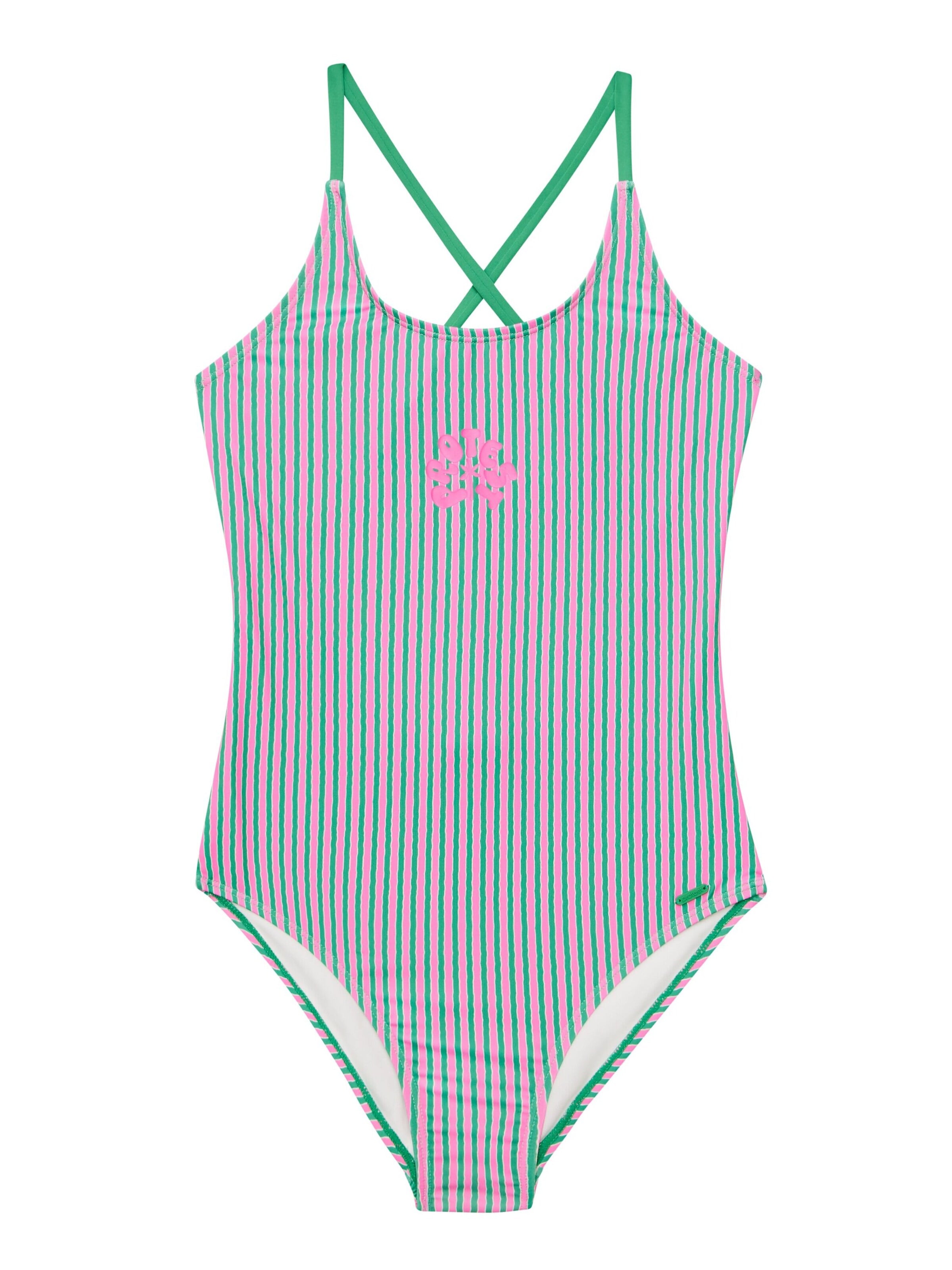 PROTEST Swimsuit 'PRTSavu JR' in Pink: front
