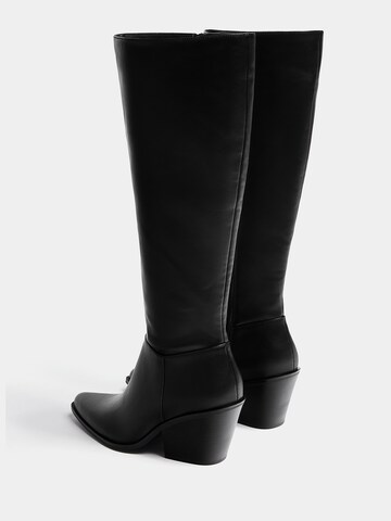 Bottes Pull&Bear en noir