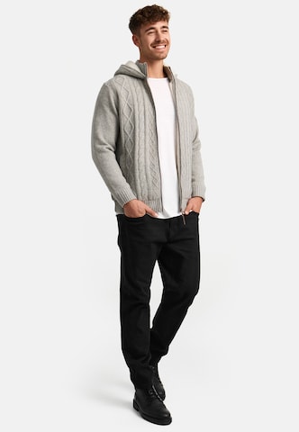 Vestes en maille 'INRandolph' INDICODE JEANS en gris