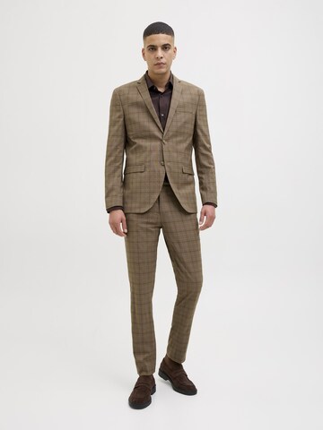 JACK & JONES Slim fit Colbert 'JPRFranco' in Bruin