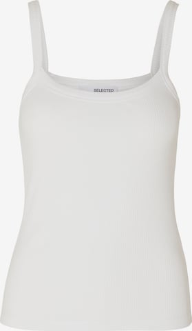 Top 'Celica Anna' di SELECTED FEMME in bianco: frontale