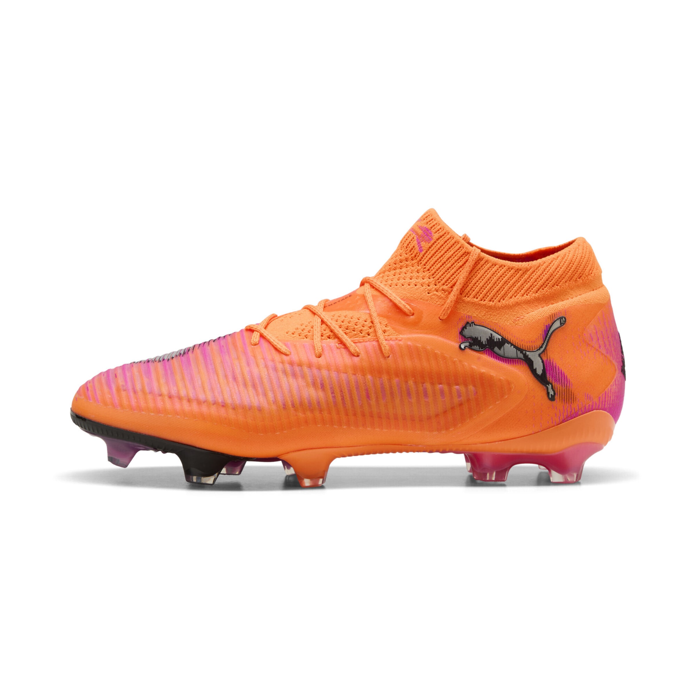 PUMA Voetbalschoen 'Future 8 Ultimate' in Oranje: voorkant