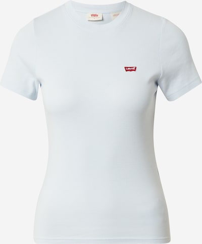 LEVI'S T-Shirt 'BABY' in azur / rot, Produktansicht