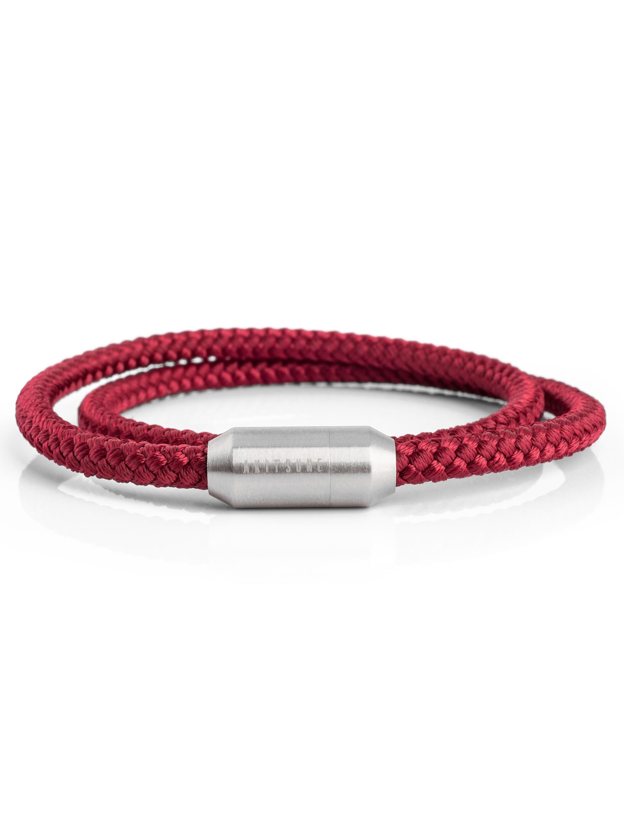Akitsune Bracelet 'Mare' in Red: front
