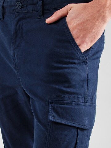 Tommy Jeans Tapered Cargobyxa 'AUSTIN' i blå