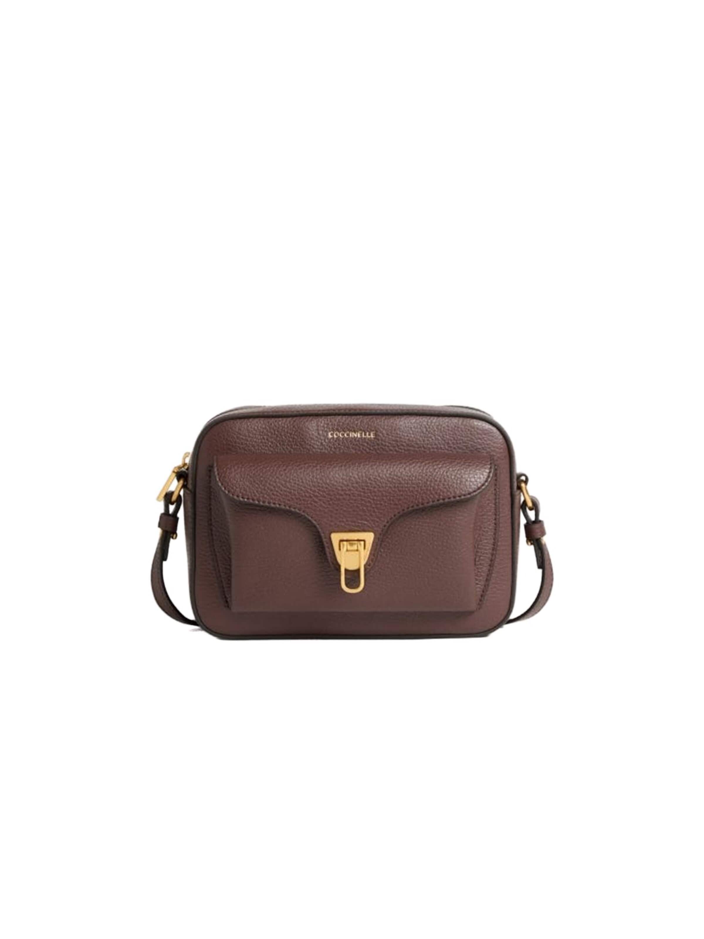 Coccinelle Umhängetasche 'Coccinelle Beat Soft Handbag Grained Leather'‌‌ in Braun: Vorderseite
