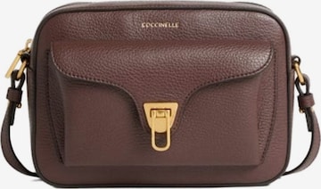 Coccinelle - Bolso de hombro 'Coccinelle Beat Soft Handbag Grained Leather' en marrón: frente