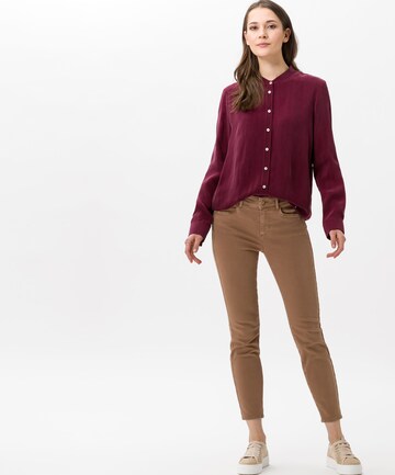 BRAX Skinny Jeansy 'Ana S' w kolorze brązowy: przód