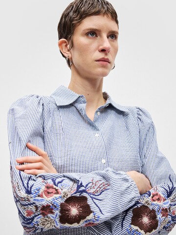 MOS MOSH Blúz 'MMCiu' - kék