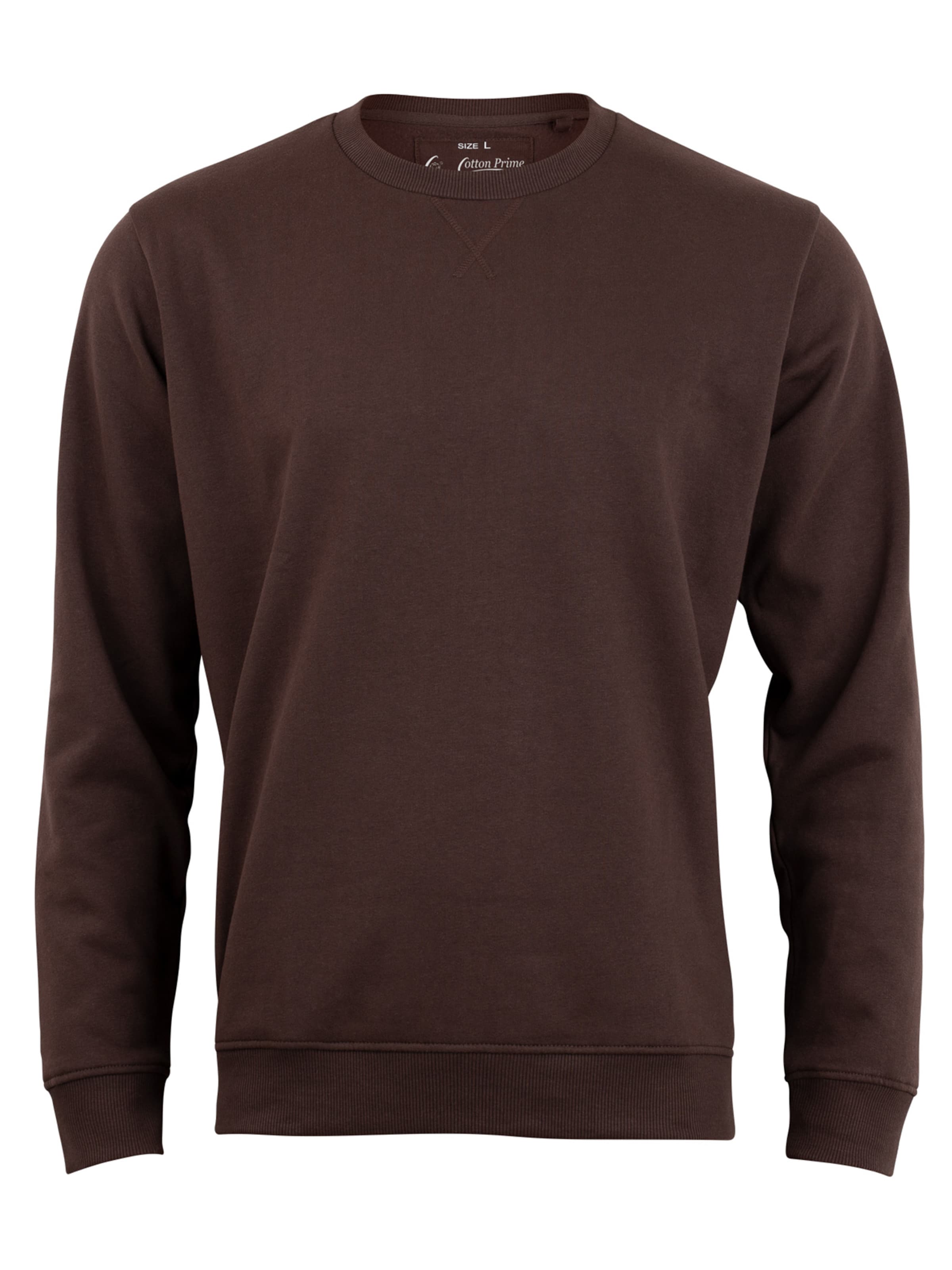 Cotton Prime - Sweatshirt em castanho: frente