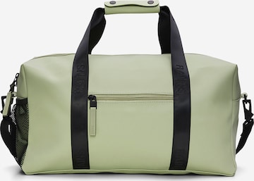 Sac de voyage RAINS en vert : devant