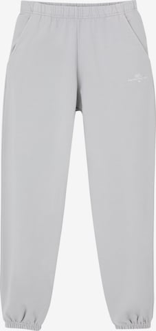 Pull&Bear Tapered Pants in Grey: front