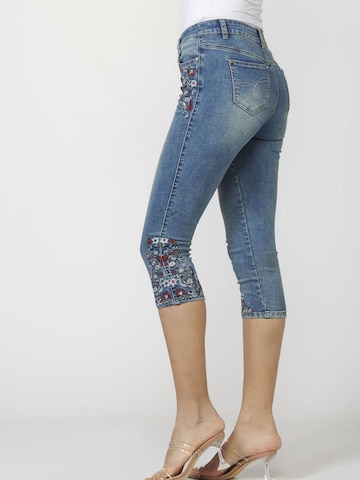 Skinny Jeans de la KOROSHI pe albastru