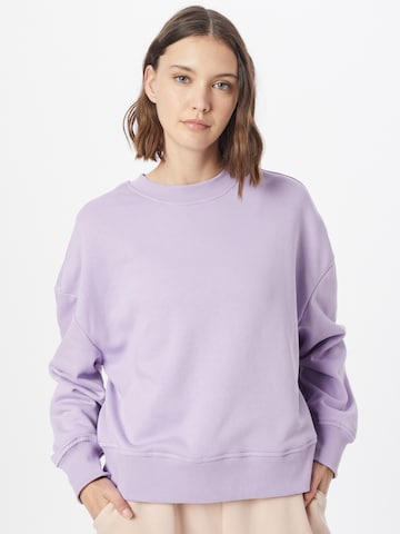 Sweat-shirt Urban Classics en violet : devant