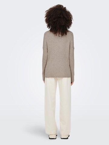 ONLY Pullover 'Katia' in Braun